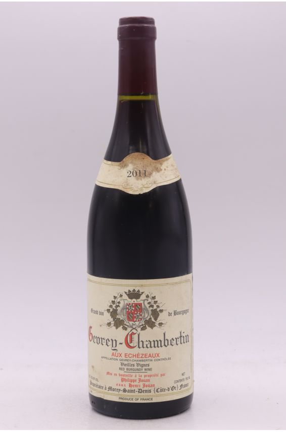 Philippe Jouan Gevrey Chambertin Aux Echezeaux Vieilles Vignes 2011