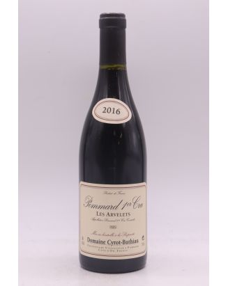 Cyrot Buthiau Pommard 1er cru Les Arvelets 2016