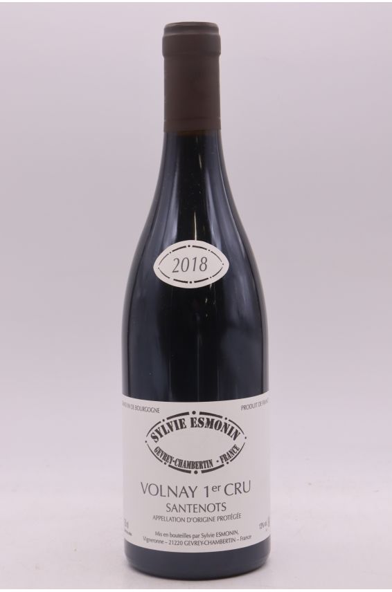 Sylvie Esmonin Volnay 1er cru Santenots 2018