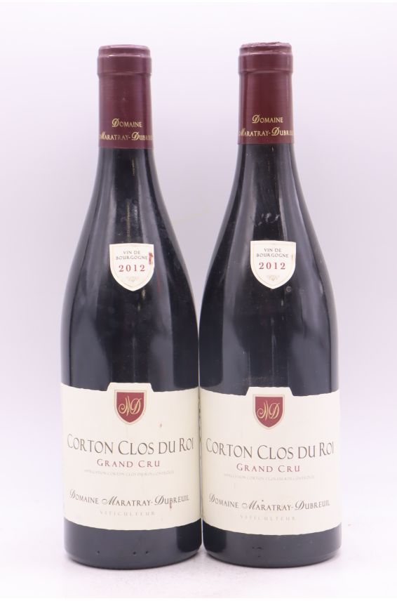 Maratray Dubreuil Corton Clos du Roi 2012