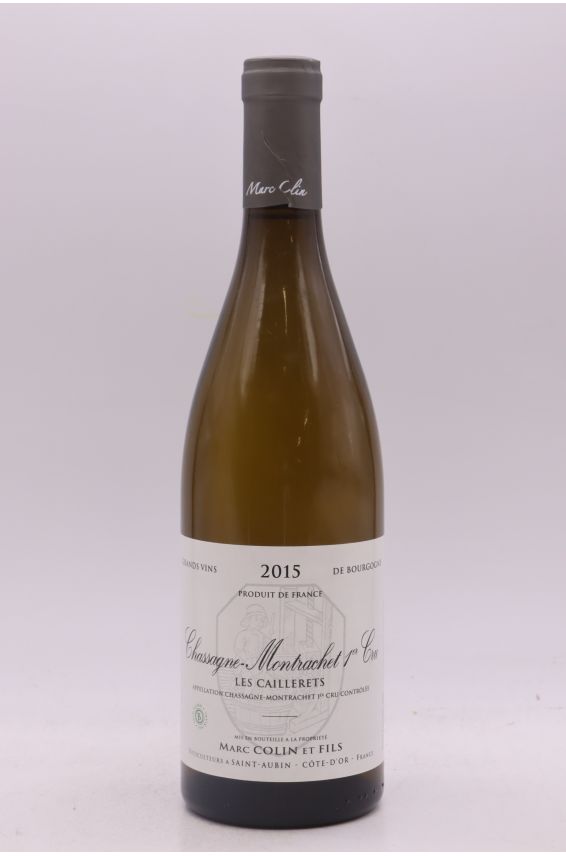 Marc Colin Chassagne Montrachet 1er cru Caillerets 2015