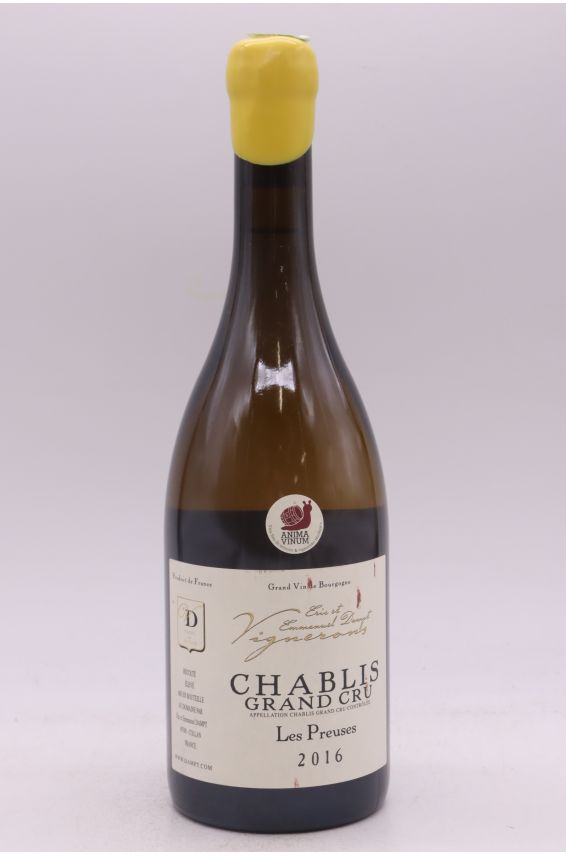 Emmanuel Dampt Chablis Grand cru Les Preuses 2016