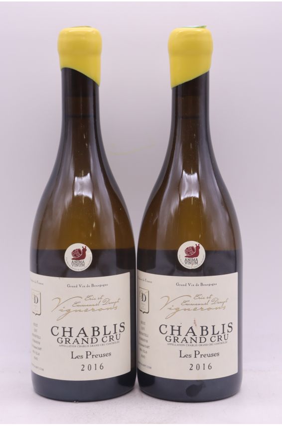 Emmanuel Dampt Chablis Grand cru Les Preuses 2016
