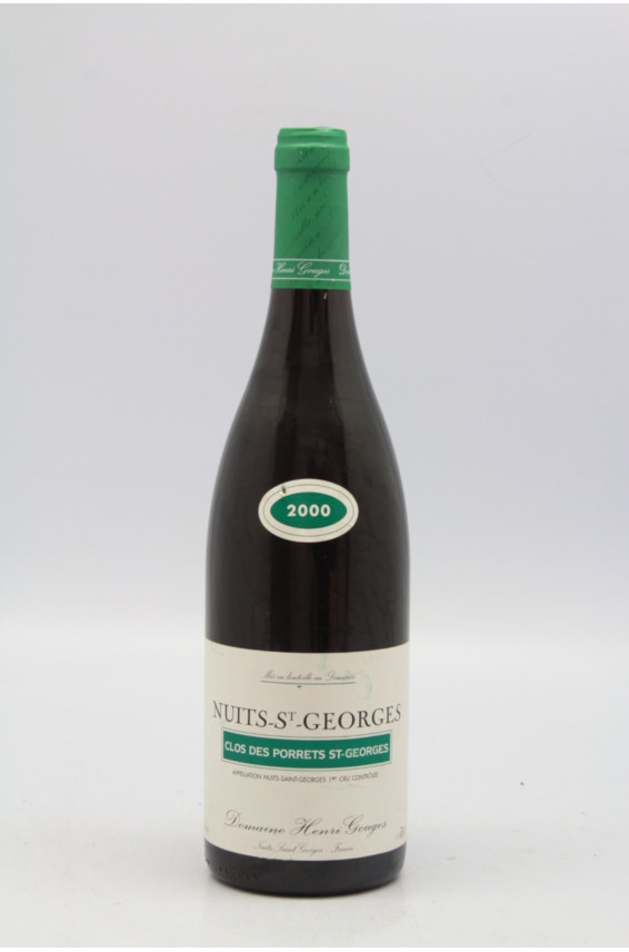 Henri Gouges Nuits Saint Georges 1er cru Clos des Porrets Saint Georges 2000