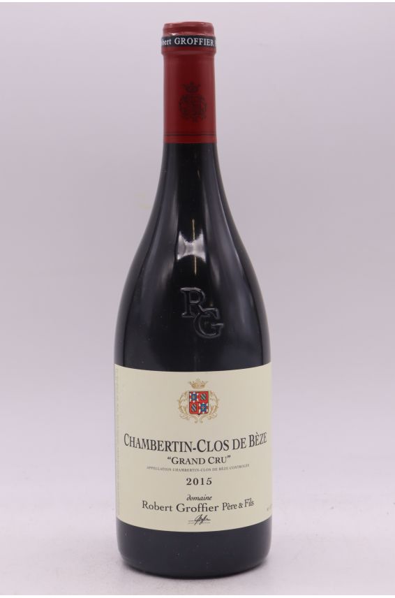 Robert Groffier Chambertin Clos de Bèze 2015