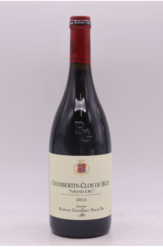 Robert Groffier Chambertin Clos de Bèze 2015
