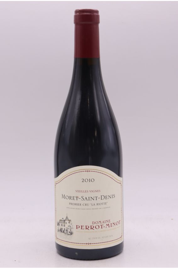 Perrot Minot Morey Saint Denis 1er cru La Riotte Vieilles Vignes 2010