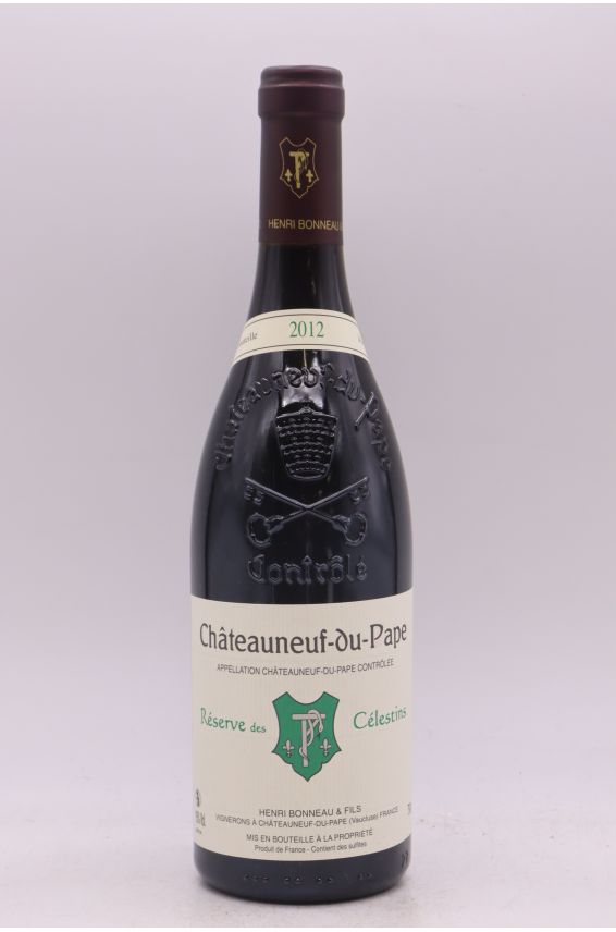 Henri Bonneau Châteauneuf du Pape Réserve des Célestins 2012