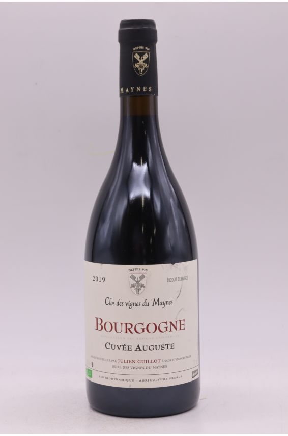 Vignes du Maynes Bourgogne Auguste 2019 rouge