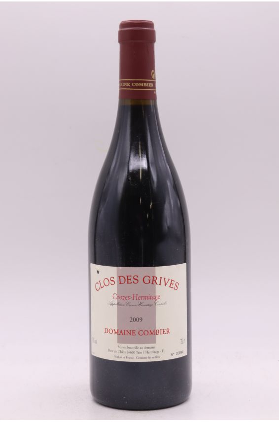 Combier Crozes Hermitage Clos des Grives 2009