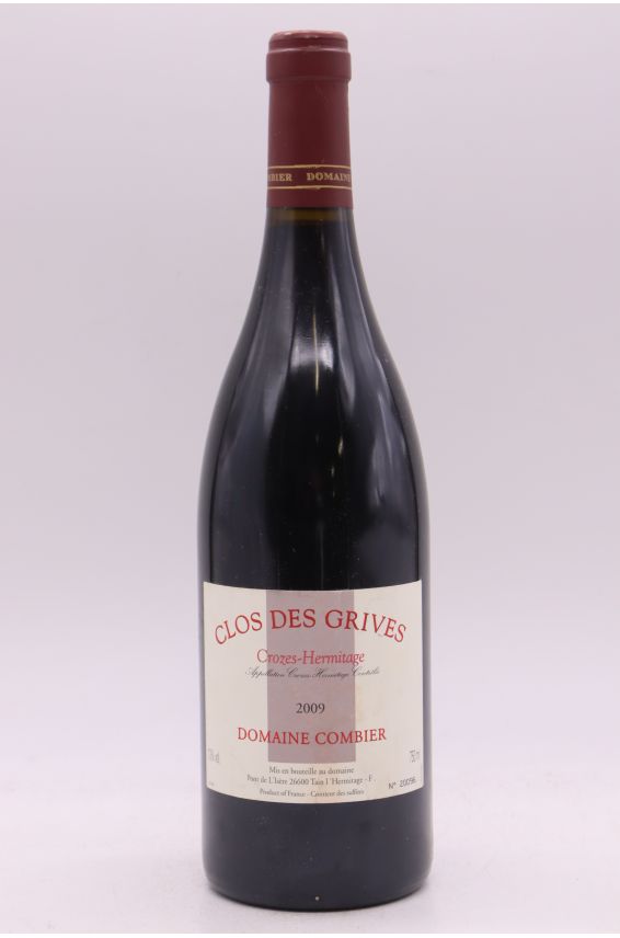 Combier Crozes Hermitage Clos des Grives 2009