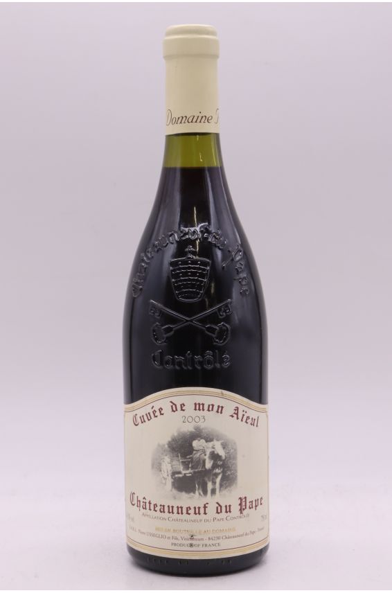 Usseglio Châteauneuf du Pape Cuvée de mon Aïeul 2003