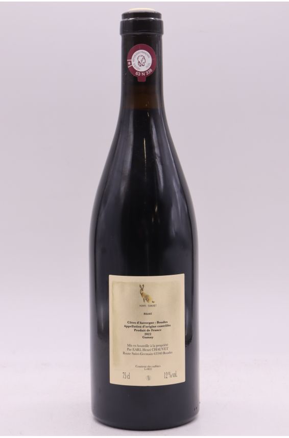 Henri Chauvet Rouge 2022