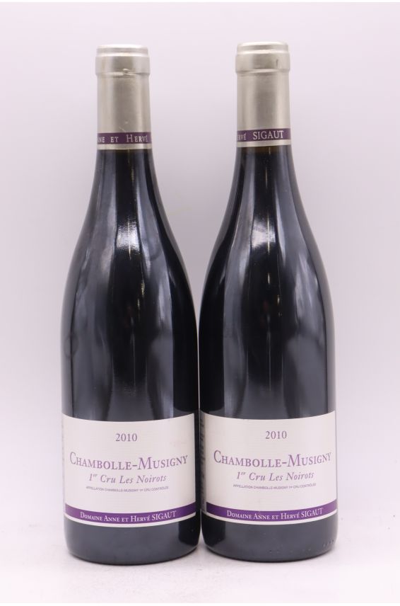 Hervé Sigaut Chambolle Musigny 1er cru Les Noirots 2010