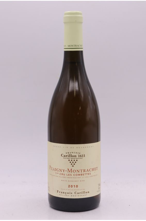 François Carillon Puligny Montrachet 1er cru Les Combettes 2010