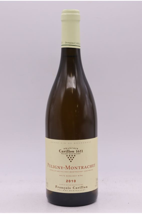 François Carillon Puligny Montrachet 2010