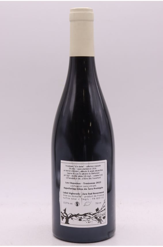 Labet Côtes du Jura Trousseau Les Chaseaux 2022