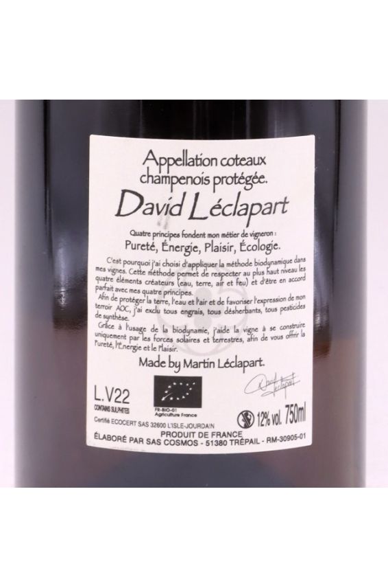 David Léclapart Côteaux Champenois Trépail Fun N Roses Rosé LV22