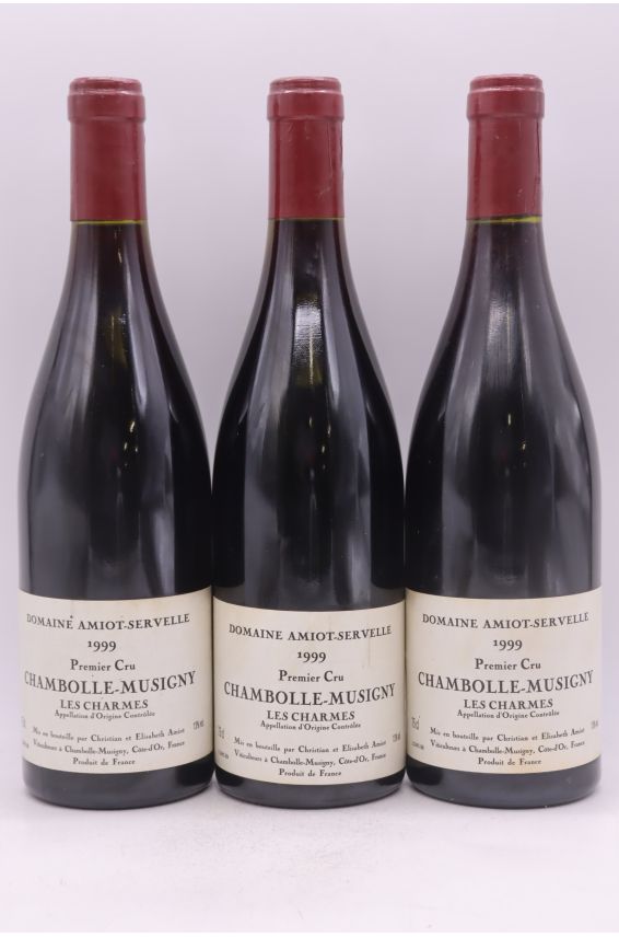 Amiot Servelle Chambolle Musigny 1er cru Les Charmes 1999