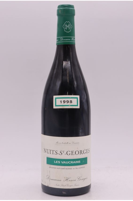 Henri Gouges Nuits Saint Georges 1er cru Les Vaucrains 1998