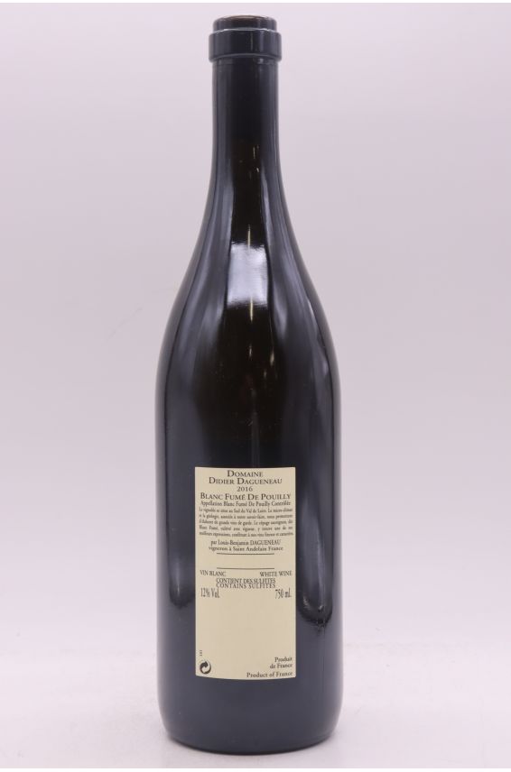 Didier Dagueneau Pouilly Fumé Blanc Fumé 2016