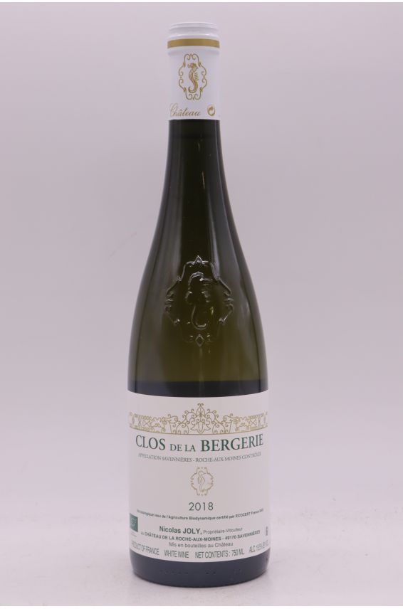 Nicolas Joly Coulée de Serrant Savennières Clos de la Bergerie 2018