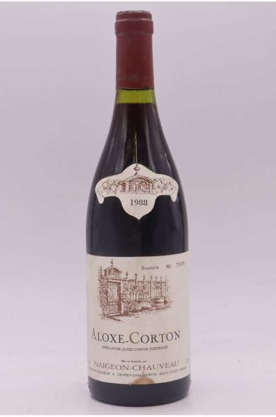 Naigeon Chauveau Aloxe Corton 1988