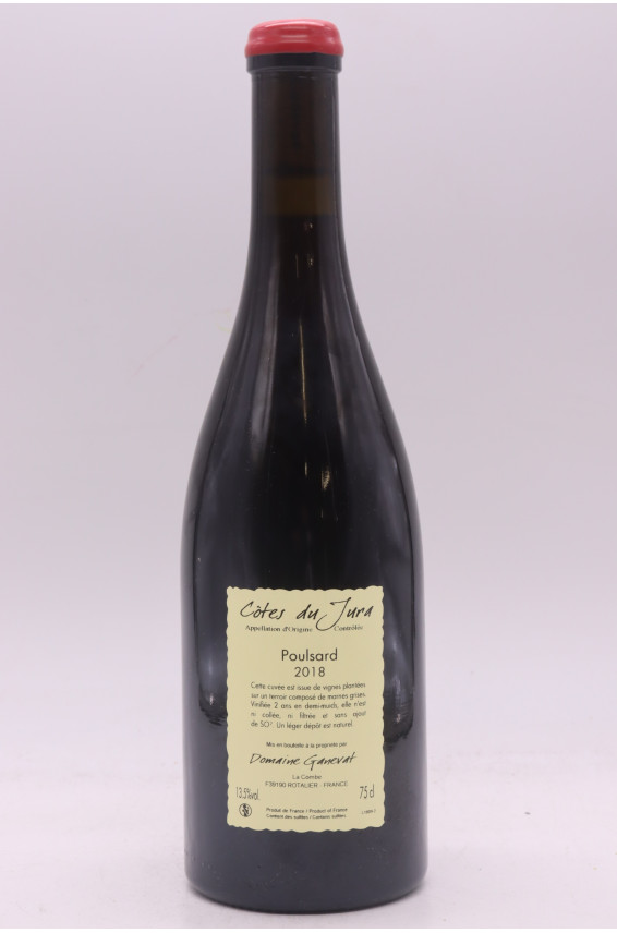 Jean François Ganevat Côtes du Jura Chalasses Vieilles Vignes Poulsard 2018 rouge