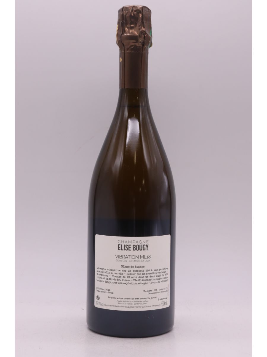 Elise Bougy Grand Cru Vibration 2018