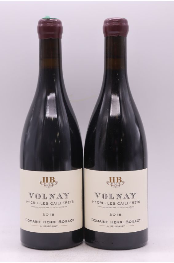 Henri Boillot Volnay 1er cru Les Caillerets 2018 OC