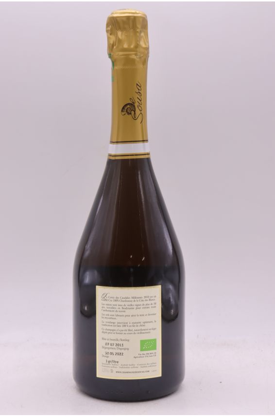 De Sousa Extra Brut Cuvée des Caudalies 2010