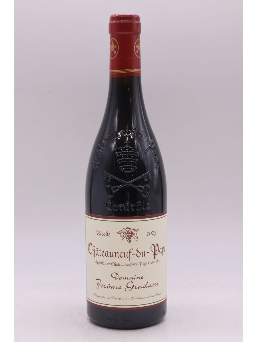 photo du vin Jérôme Gradassi Châteauneuf du Pape 2023