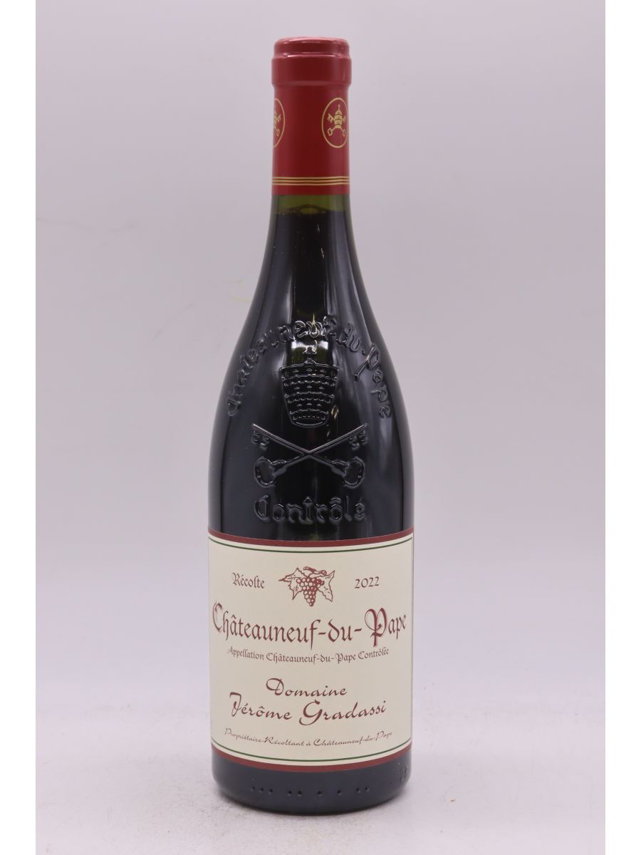photo du vin Jérôme Gradassi Châteauneuf du Pape 2022
