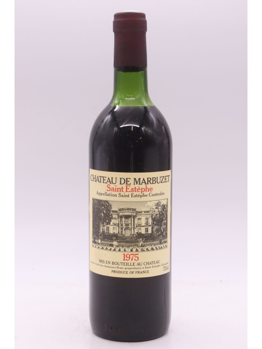 photo du vin Marbuzet 1975