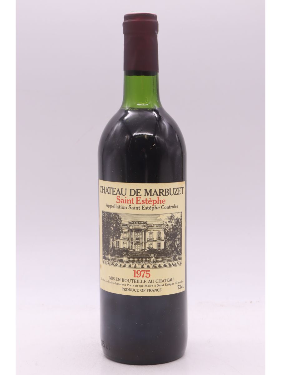 photo du vin Marbuzet 1975