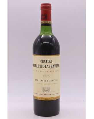 Malartic Lagravière 1975 -10% DISCOUNT !
