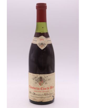 Villeranges Chambertin Clos de Bèze 1974 -10% DISCOUNT !