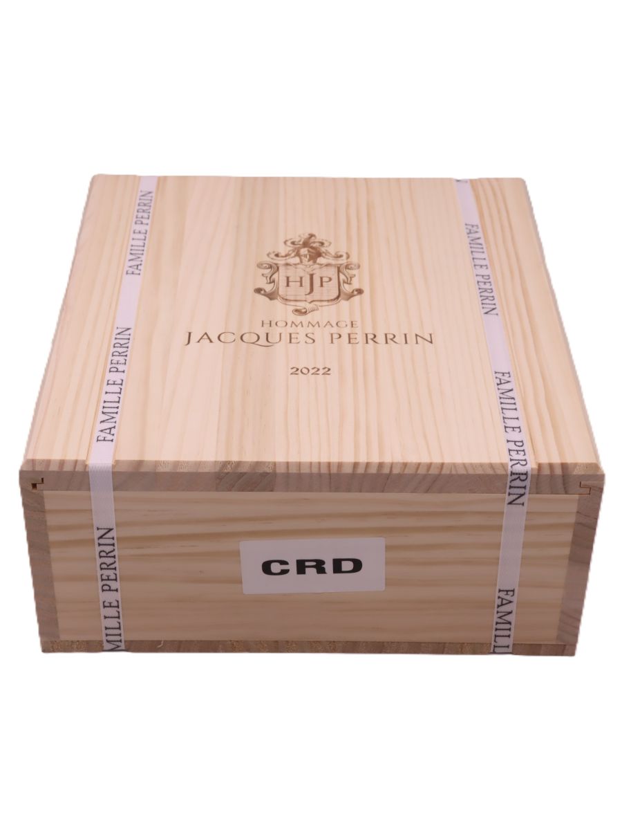 vue du vin Beaucastel Châteauneuf du Pape Hommage à Jacques Perrin 2022