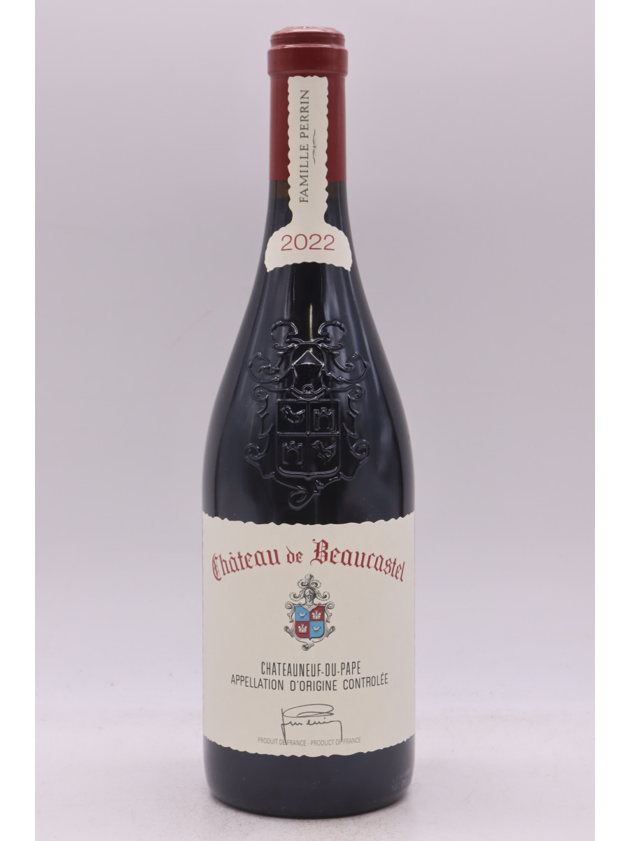 photo du vin Beaucastel Châteauneuf du Pape 2022