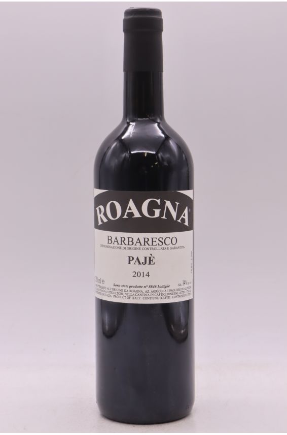 Roagna Barbaresco Pajè 2014
