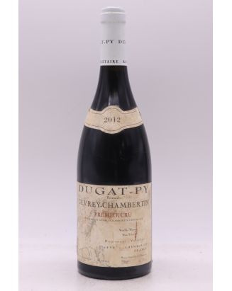 Dugat Py Gevrey Chambertin 1er cru Vieilles Vignes 2012 -10% DISCOUNT !