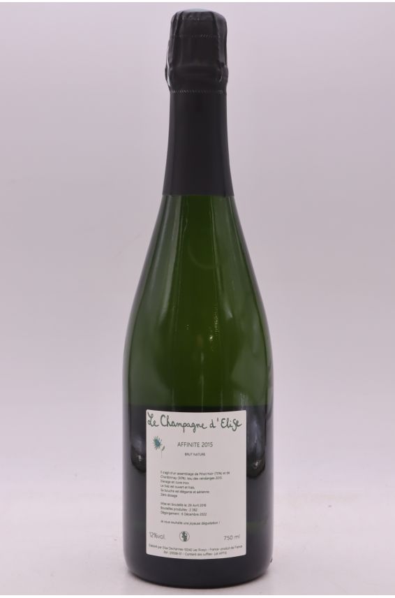 Elise Dechannes Affinité Brut Nature
