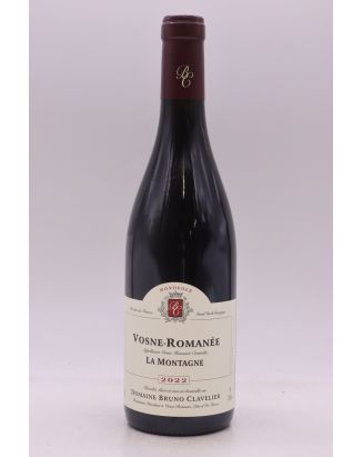 Bruno Clavelier Vosne Romanée La Montagne 2022
