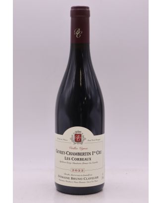 Bruno Clavelier Gevrey Chambertin 1er cru Les Corbeaux 2022