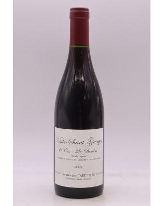 Jean Tardy Nuits Saint Georges 1er cru Les Boudots Vieilles Vignes 2004