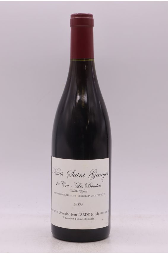 Jean Tardy Nuits Saint Georges 1er cru Les Boudots Vieilles Vignes 2004