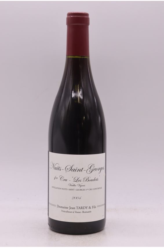 Jean Tardy Nuits Saint Georges 1er cru Les Boudots Vieilles Vignes 2004