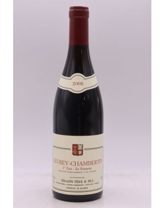 Sérafin Gevrey Chambertin 1er cru Le Fonteny 2008