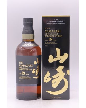 The Yamazaki Single Malt Japanese Whisky 18 ans 70cl