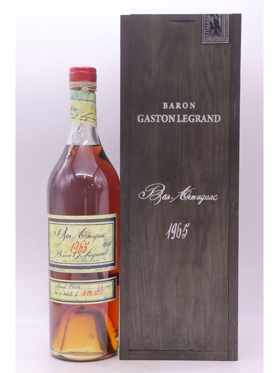 Baron Gaston Legrand Bas Armagnac 1965 70cl OWC